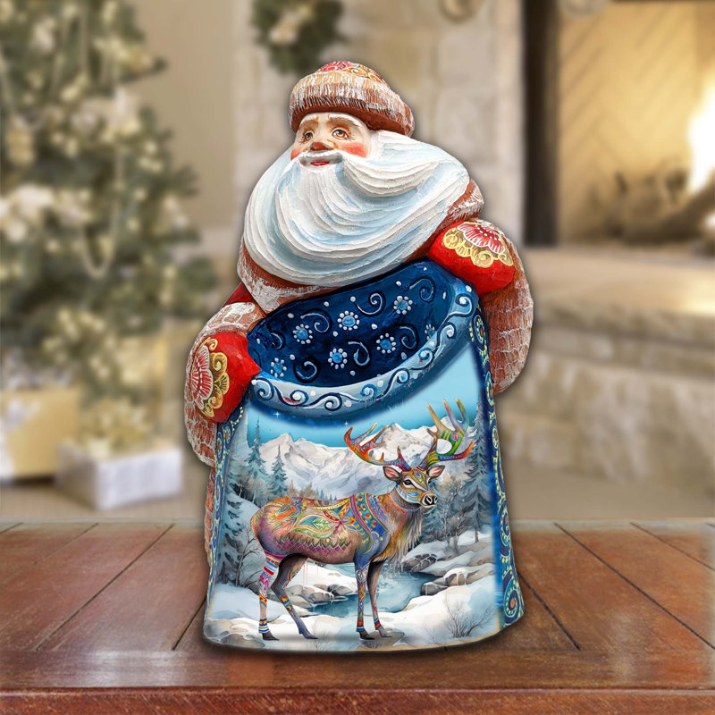 Figurine chef-d'œuvre de père Noël Magic