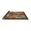 Tapis rouge / beige Campeaux-955983778
