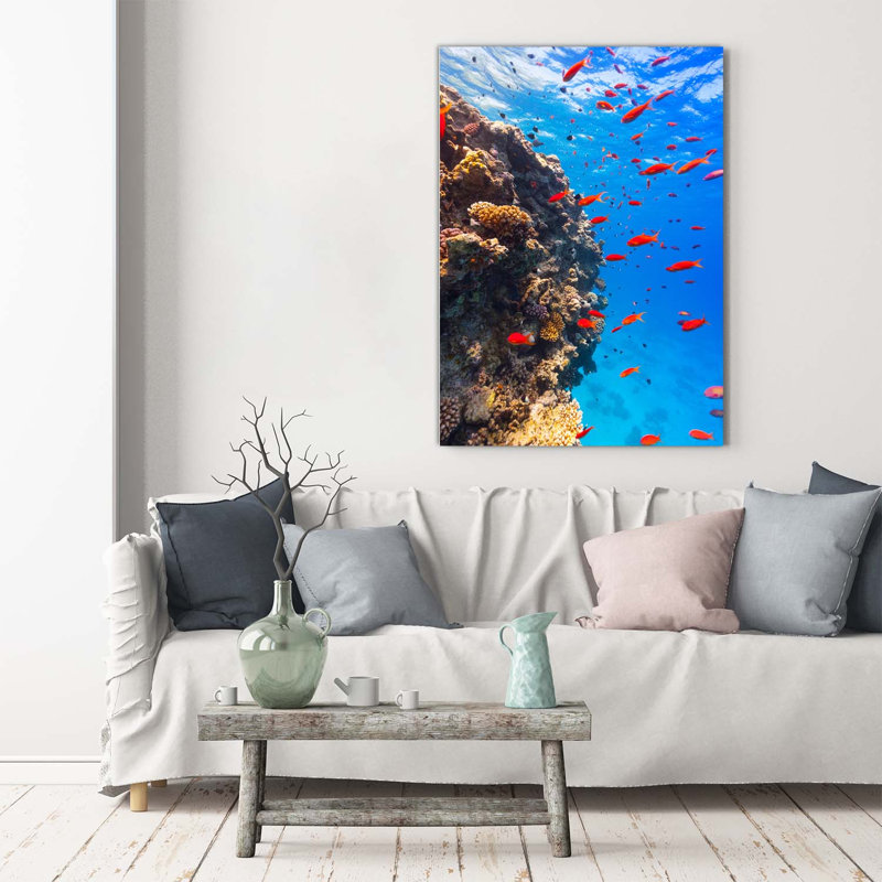 Coral Reef - Wrapped Canvas Print