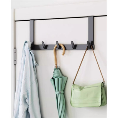 Porte-crochet en alliage d'aluminium au-dessus de la porte