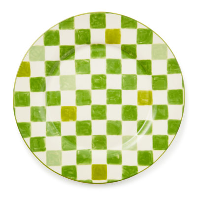 Check Round Platter