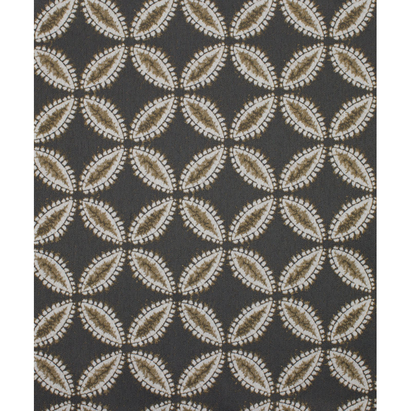 Dioscuri Fabric, Gray/Black