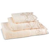 Ensemble de 3 serviettes de bain Rose Vine, serviette de bain, serviette à main et serviette de lavage