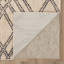Tapis beige à motif géométrique Aloisie-34651805