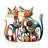 Opulent Cat Iron Wall Art Decor