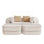Chaise longue 77 pouces en tissu Teddy-121108686