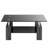 Rectangular Tempered Glass Coffee Table with Shelf-1450897545-1450897550