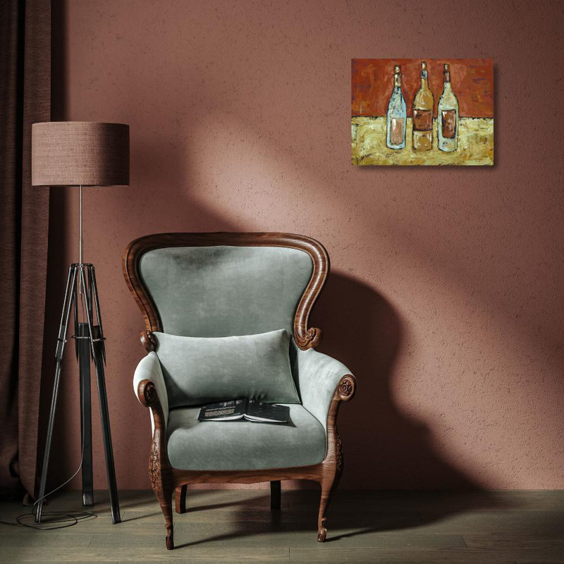 «Lark Manor ™ Hebert, Deann», art sur toile tendue sous le titre: In Vino Veritas II, H 15 po x l 18 po