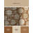 Machine Washable Highpoint Apple Classic Damask Rug in Brown – Beige Binding-1647730815