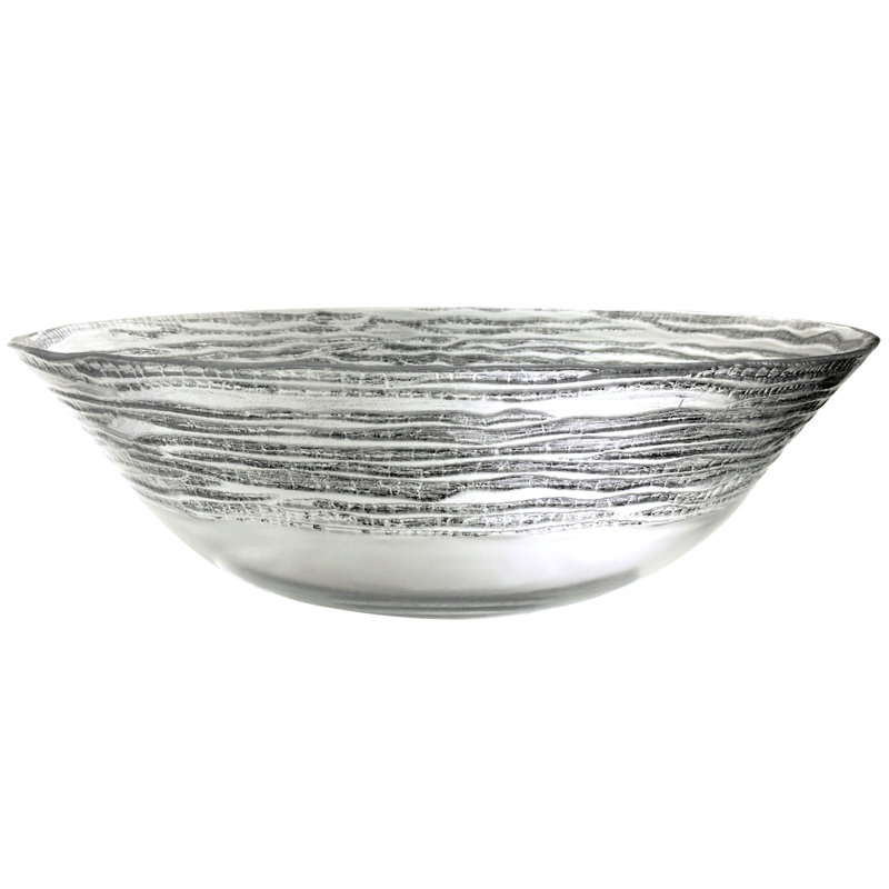 World Menagerie Tarbes Glass Salad Bowl