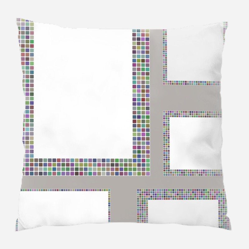 Coussin mosaïque