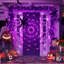Plastic Wall Mounted and Hanging Halloween Outdoor Decoration