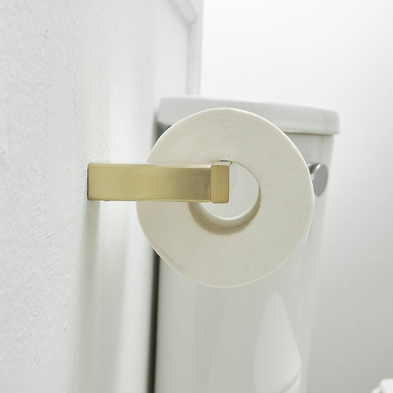 1 5 - Piece Bathroom Hardware Set, Brushed Gold