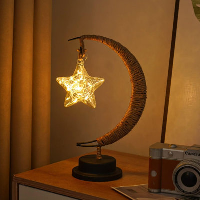 Lampe de table à DEL Star Moon