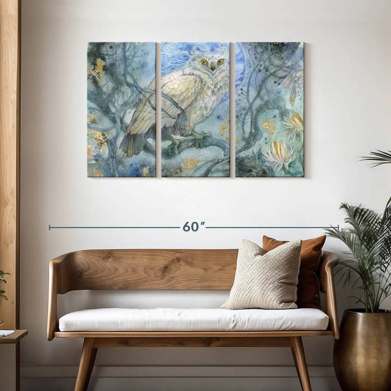 Brampt Night Wings II, 28" H x 45" W