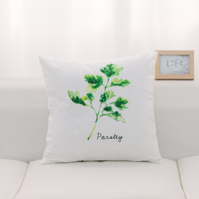 Cote Floral Feather Throw Pillow