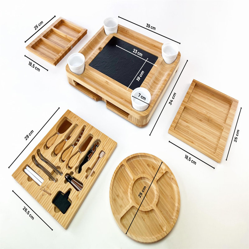 Union Rustic Bamboo Cheese Board