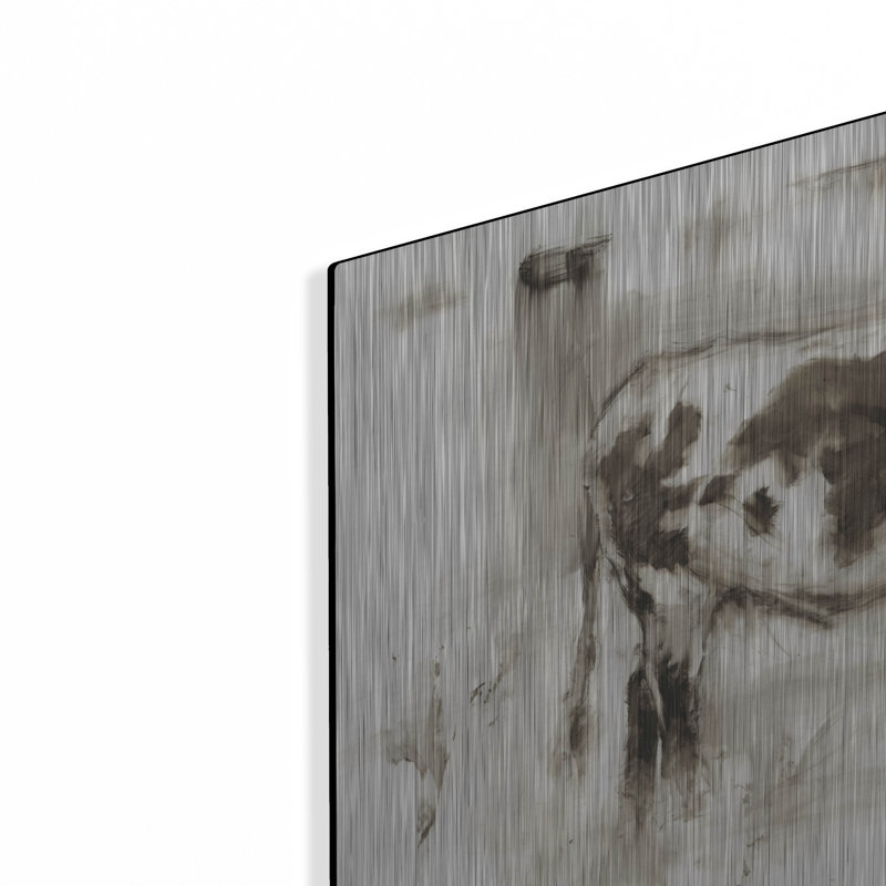 «Longhorn Study I» par Ethan Harper, H 16 po x l 24 po