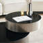 Table basse moderne et luxueuse noire minimaliste-108780840-108780841