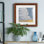 White Clouds Blue Sky I - Cadre photo, reproduction d'art sur papier