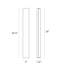 1-Light LED Bath Bar-13364052