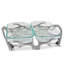 Plat de service divisée rectangulaire 2 qt Antler