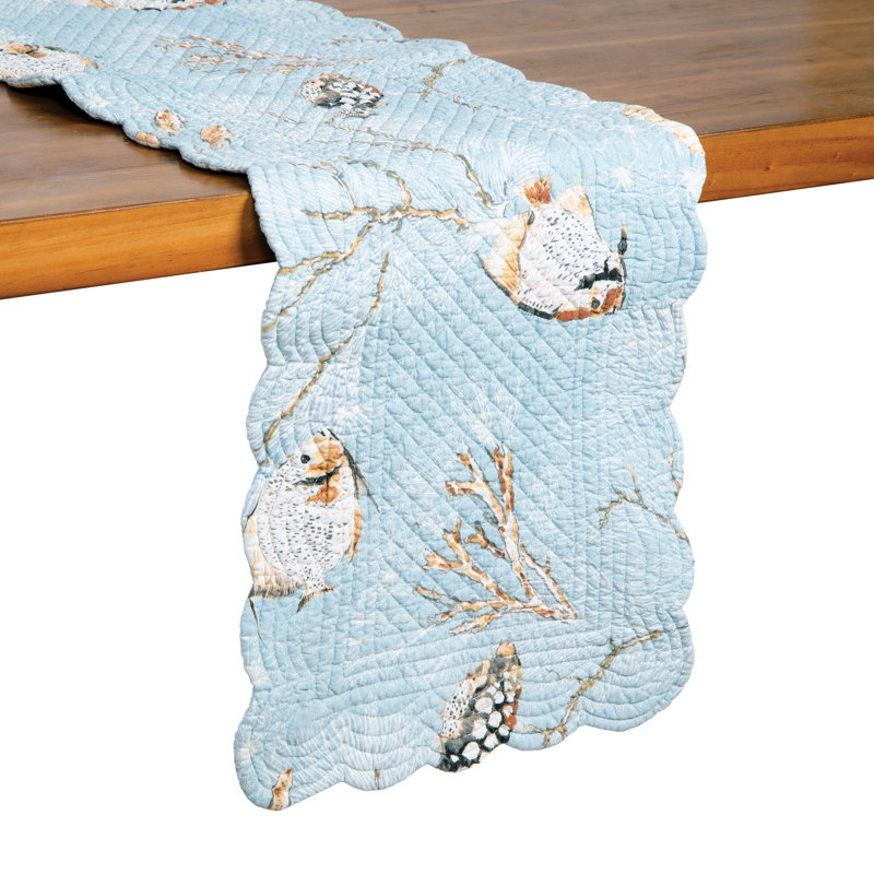 Meraki Island Quilted Reversible Table Runner