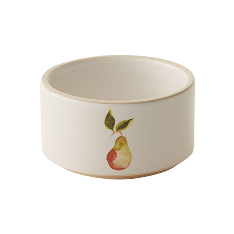 August Grove® Ceramic Serving Dish, Pear, 3.5" x 2"