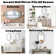 Amla 35.43"Console Table and Wall Mirror Set