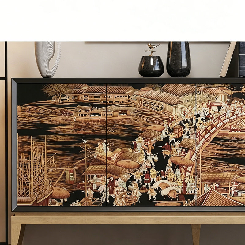 Painted Classical Sideboard