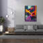 «Colorfull Abstract Stairs» par Momart, art mural sur toile, 40 po x 54 po-650482102