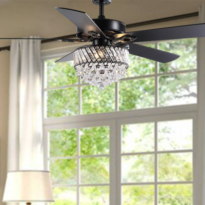 Elwer 52'' Ceiling Fan with Light Kit
