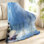 Jeté en flanelle transparente molletonnée ultra douce, imprimé Zen Massage Spa Water