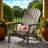 Acacia Wood Folding Adirondack Chair-954656429