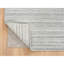 Tapis carré gris / crème nouvel âge en laine noué à la main de conception unique 6 pi 1 po x 6 pi 1 po Vergene