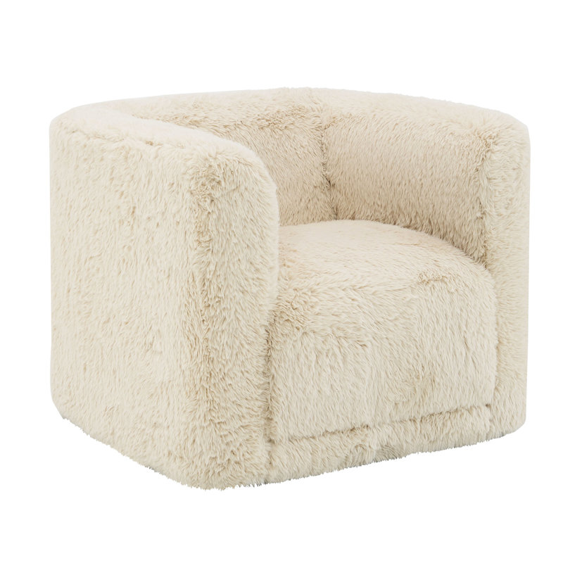Siège pivotant beige confortable, recouvert de lin, chaise assise en lin de fabrication intérieure stable, rembourrage en mousse résilient, conception structurée pour l'élégance