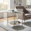 Table de bout en verre Elliss