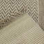 Tapis intérieur / extérieur à chevrons beige / ivoire Wymer-1020073752