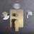 10Inch Shower System With Rain Shower Faucet Sets-124898187