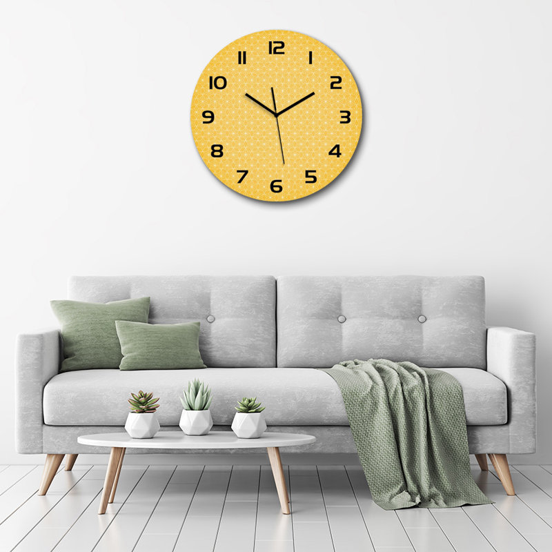 Judyann Glass Wall Clock