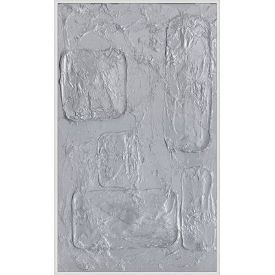 Metallic Grunge 2 Painting by Lillian August
