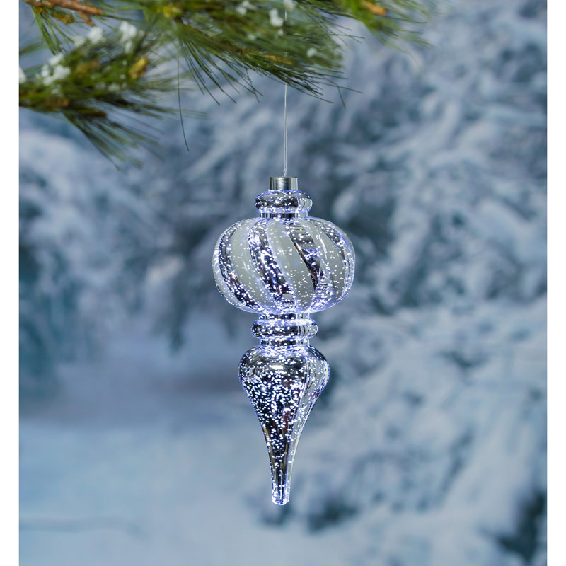 11.02'' Lighted Finial Ornament