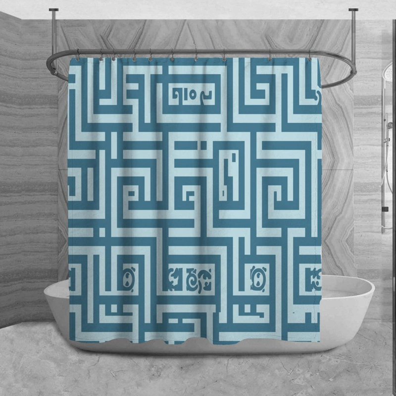 Rideau de douche Oneda, H 73 po x l 70 po