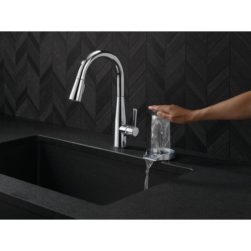 4" x 2" x 1.5" Glass Rinser, Chrome