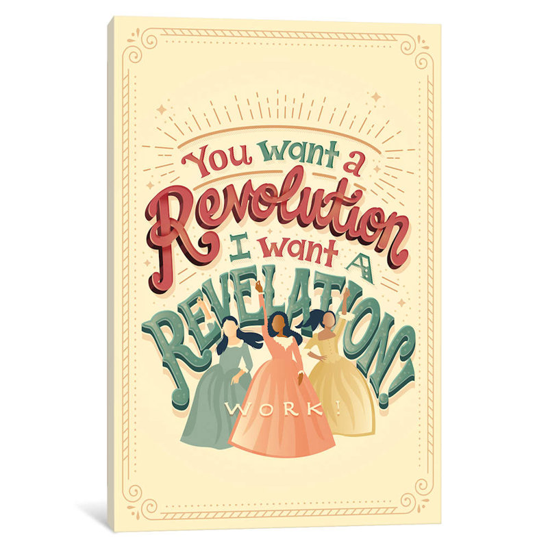 Hamilton X by Risa Rodil - Wrapped Canvas Gallery-Wrapped Canvas Giclee, 101.6 cm H x 66.04 cm W x 3.175 cm D
