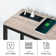 Console Table with Power Outlet Narrow Entryway Table