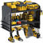 Organisateur d'outils électriques, support mural pour 4 perceuses, tablette à outils en métal robuste, support de rangement pour l'organisation du garage, tablette à outils en métal robuste-973809248