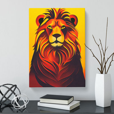 Lion Soviet Vol.3 - Wrapped Canvas