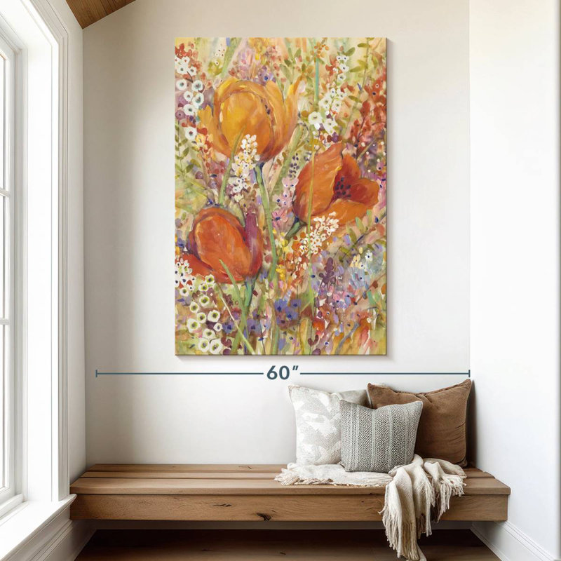Harnek Spring Bloom II, 51" H x 34" W