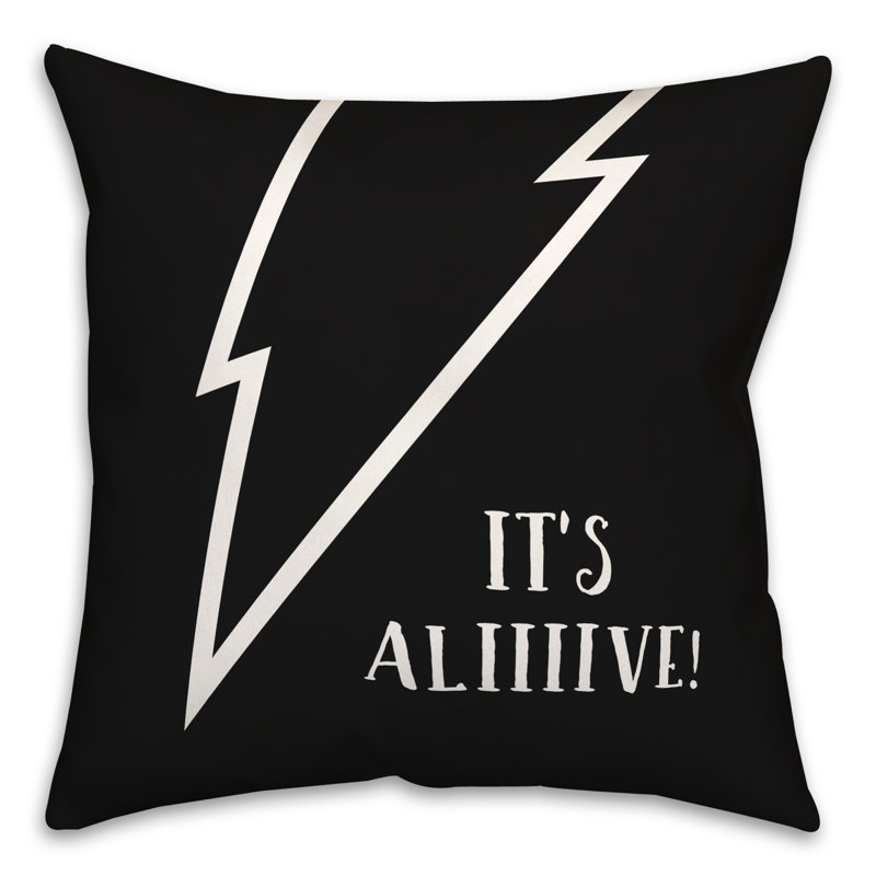  Coussin It's It Alive Lightning Bolt